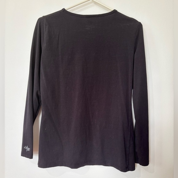 🎉3/20$🎉 Medical Zone Black Long Sleeve Tee - Size L - Picture 5 of 5